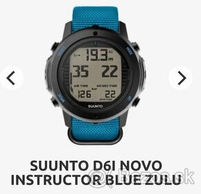 SUUNTO D6I NOVO INSTRUCTOR BLUE ZULU