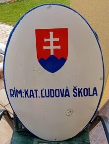 Smaltované tabule - 11 ks - každá iná