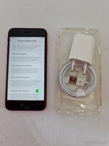 IPHONE SE2020 RED 128GB ZÁRUKA - VEĽMI DOBRÝ STAV