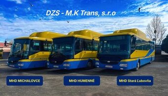 Vodič autobusu pre medzimestskú & mestskú autobusovú dopravu