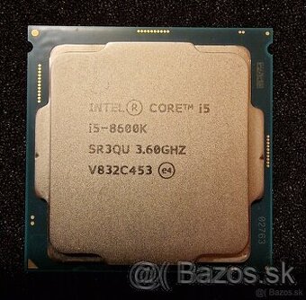 Procesor Intel Core i5-8600K FCLGA1151 Coffee Lake CPU