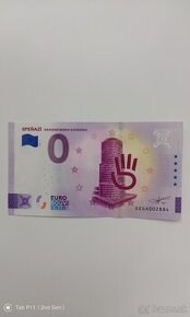 0€ bankovka Národná banka Slovenska