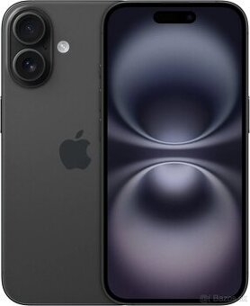 Predám iPhone 16, 128 GB, čierny – nový