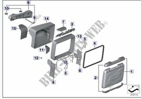 vario kufor BMW komponenty - 1