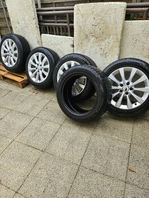 Zimna sada 225/55 R17  VW pasat audi