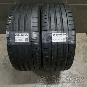 Letné pneumatiky pár 265/40 R20 KUMHO