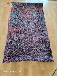 koberec 80x150cm fialovy