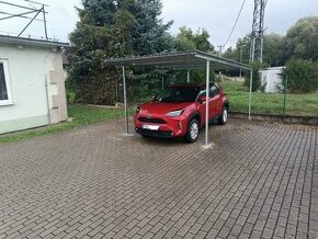 Pozinkovaný prístrešok garáž strieška na auto - modulárny - 1