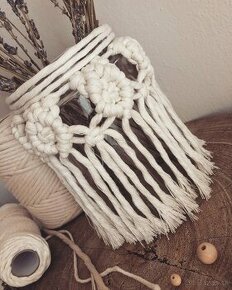 Macrame vaza