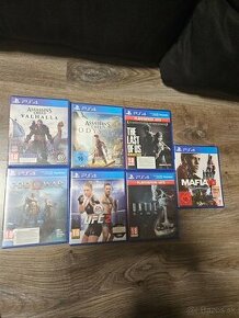 Ps 4 hry vsetky za 45€