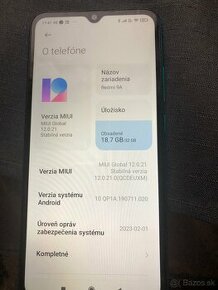 Predám mobil REDMI 9A model M2006C3LG za 55 eur