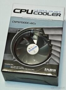 Nový ZALMAN Chladič CNPS7000C-AlCu na CPU hlin.-meď.