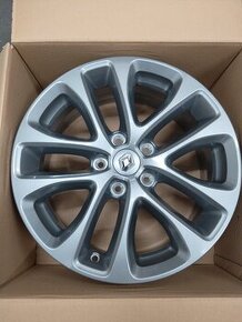 17" alu RENAULT originál + pneu 100 % stav.