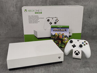 Xbox One S 1TB (AD), 1 ovládač, hra Minecraft