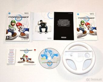 Mario Kart pre Nintendo Wii + Wii Wheel