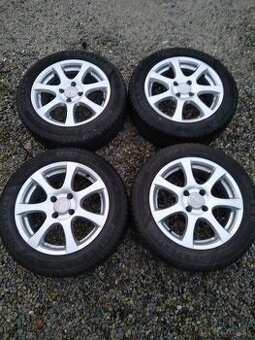 16" alu PEUGEOT,CITROEN + zimné pneu SEMPERIT.