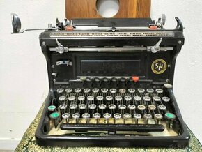 NAUMANN IDEAL--Predám funkčný písací stroj, Vyrobené v Nemec