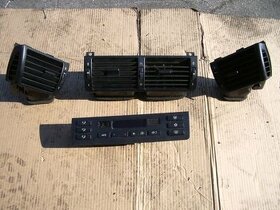 bmw e46 naduchy palubnej dosky mriezky ventilatora -