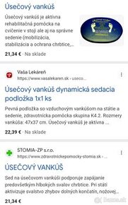 Rehabilitačné pomôcky Masážny chodník, Balančna podložka