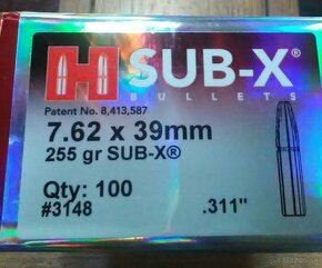 SUBSONIC 7,62x39 / 7,62x54R / .303 Britisch