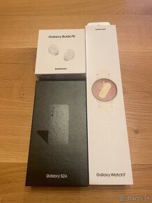 Samsung Galaxy S24 128gb galaxy watch galaxy buds fe