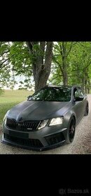 Přední podspoiler škoda Octavia 3rs face