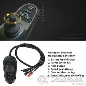 Predám 24VDC Joystick ovladač invalidného vozíka s bluetooth