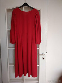 Krásne červené šaty 38 - 1