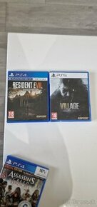 Resident evil 7 biohazard + village na ps4/ps5