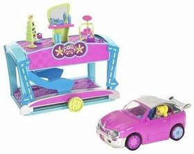 Polly pocket auto + garáž