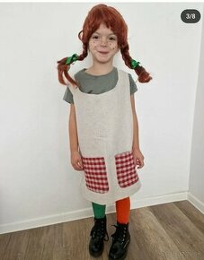 Kostým Pippi dlhá pančucha