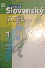 Predám učebnice Slovenského jazyka a Literatúry