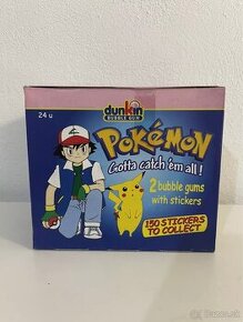 Pokémon Dunkin Bubble Gum.