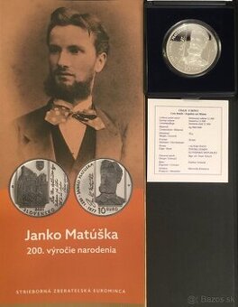 2021/10€ - Janko Matúška - PROOF