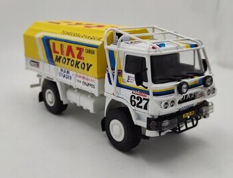 LIAZ 100.55 D   Dakar 1:43 + časopis - 1