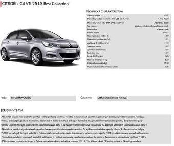 Predam Citroen C4 95 VTi