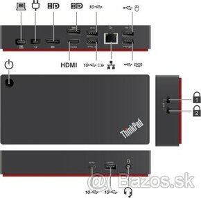 Lenovo ThinkPad Universal USB-C Dock - Nové / Zabalené..