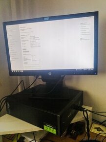 Pc hp Compaq pocitac s 23" monitorom