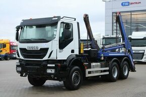 IVECO TRAKKER 410, 6X4, ŘETĚZOVÝ NOSIČ KONTEJNERŮ, EURO 6 - 1