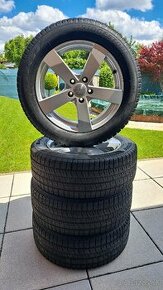 Disky 7JX17 et42 na zimných pneu 215/55 r17, zimný komplet