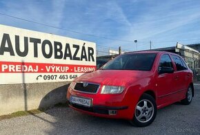 Škoda Fabia 1.4MPi 44kw, Rok výroby 2 000, posilňovač - 1