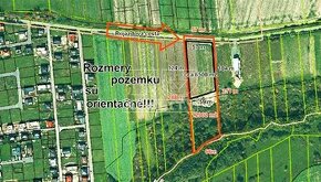 Investičný pozemok, 12902 m2, využitie cca 6500 m2, Šalgovík - 1