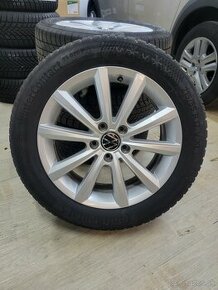 Predám originál zimné komplety VW Passat 215/55 R17 - 1