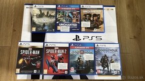 Playstation Hogwarts legacy,Uncharted,God of War,Spiderman