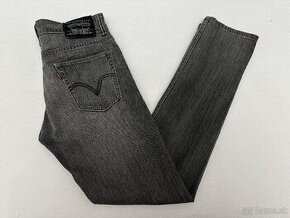 Pánske džínsy  - skinny LEVIS 511 - veľkosť 30/32