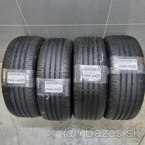 Letné pneumatiky 205/55 R16 CONTINENTAL DOT4820