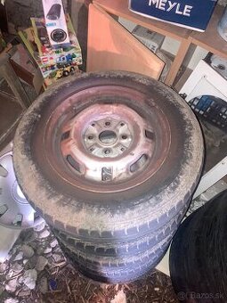 Letné pneumatiky 155/80 r13 disky 4x100