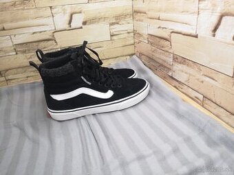 Vans 38,5 - dámske kožené členkové tenisky - 1