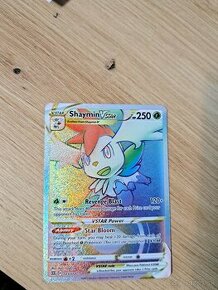Pokemon karta- Shaymin V-star (rainbow)