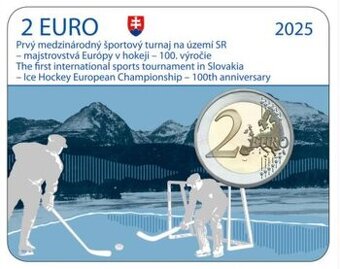 2 € euro zberateľská karta Slovensko 2025